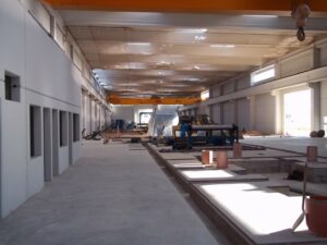 Planta de decapado en seco de bobinas de acero