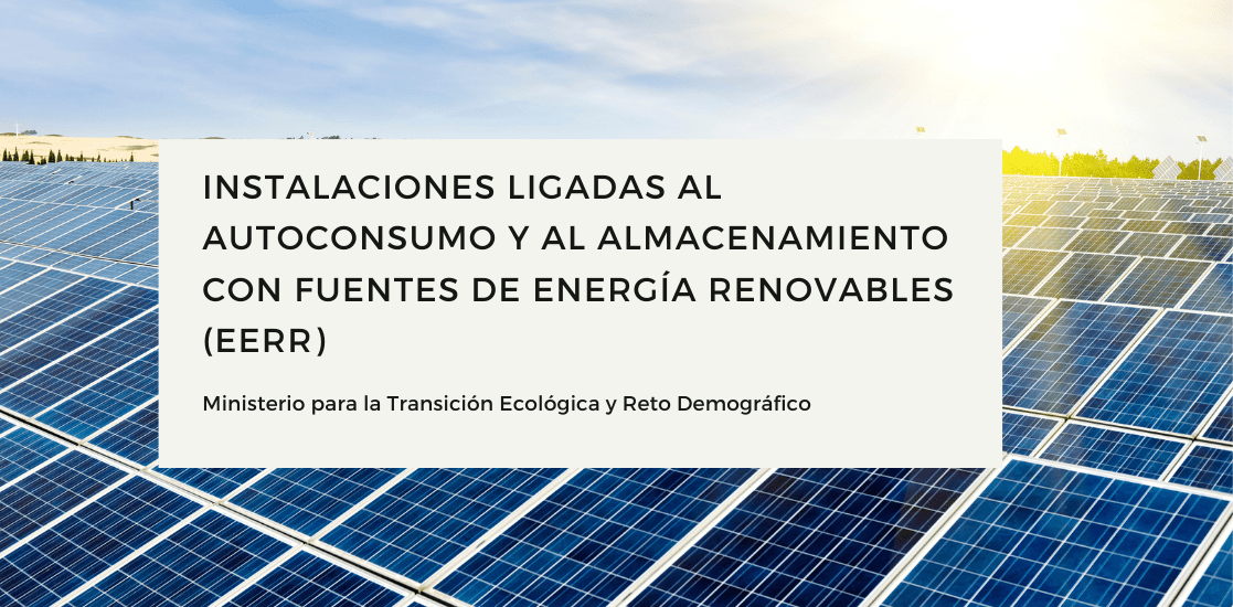 600 millones para INVERSIONES EN ENERGÍAS RENOVABLES (FOTOVOLTAICA Y  EÓLICA) PARA EL AUTOCONSUMO Y ALMACENAMIENTO - Impulso