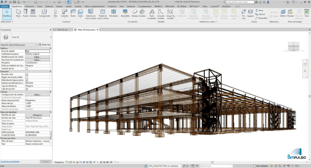 Vicalvaro_1-BIM 02 nave oficinas BIM