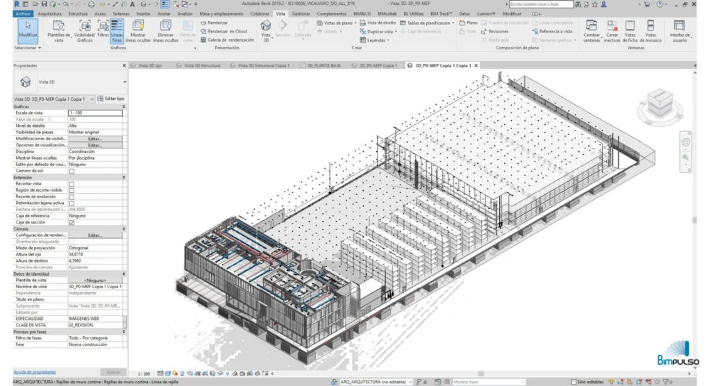 Vicalvaro_1-BIM 04 nave oficinas BIM