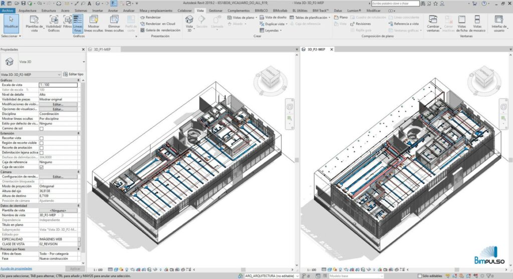 Vicalvaro_1-BIM 05 nave oficinas BIM