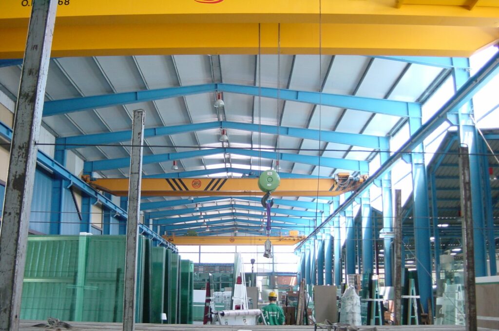 planta industrial vidrio