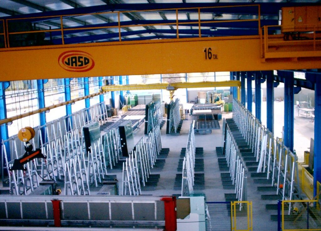 planta industrial vidrio