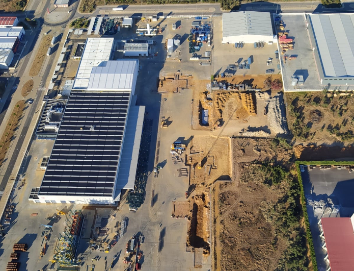 complejo industrial acero