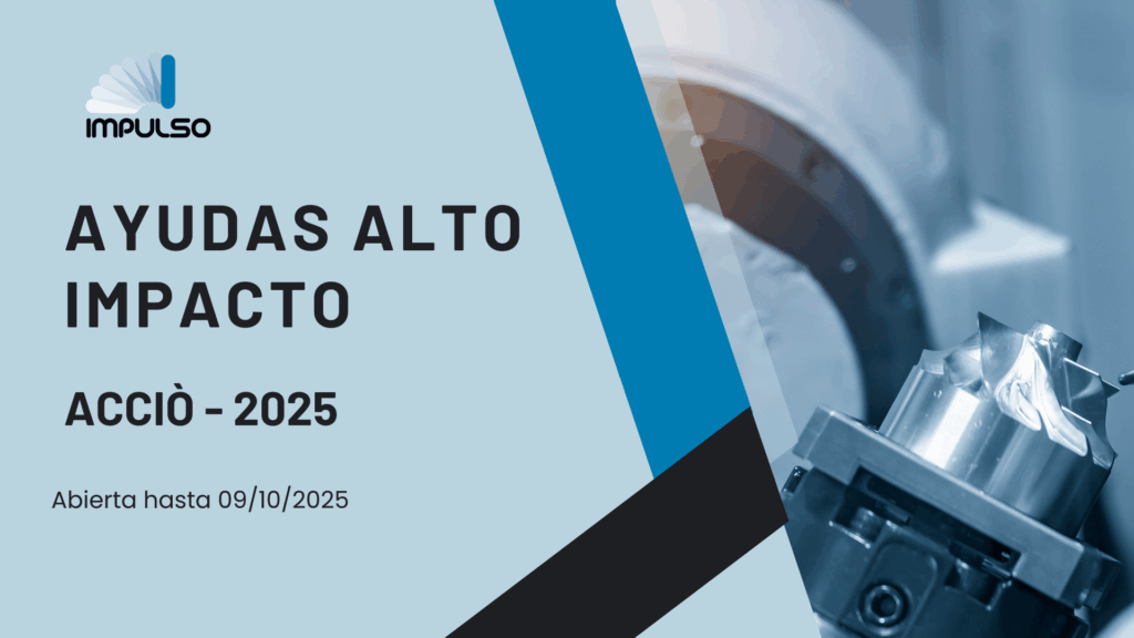Convocatoria 2025 SUBVENCIONES PARA INVERSIONES EMPRESARIALES DE ALTO IMPACTO
